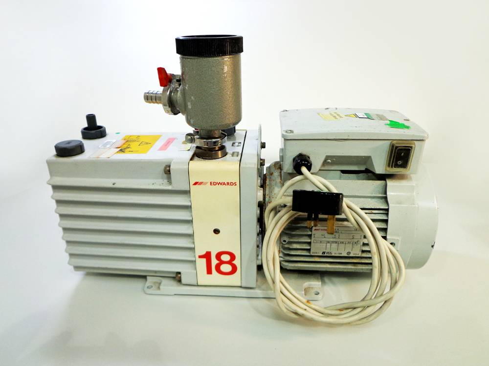 Edwards E2M18 Oil Sealed Rotary Vacuum Pump.